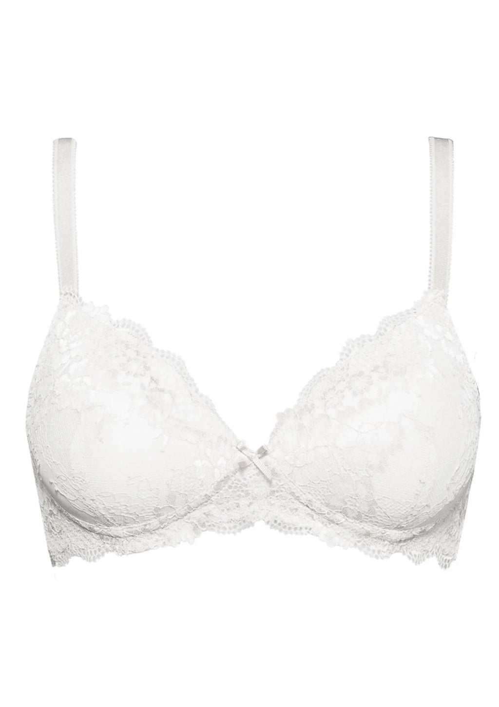 Biustonosz Wonder Lace White 2446 Sielei – koronkowy usztywniany