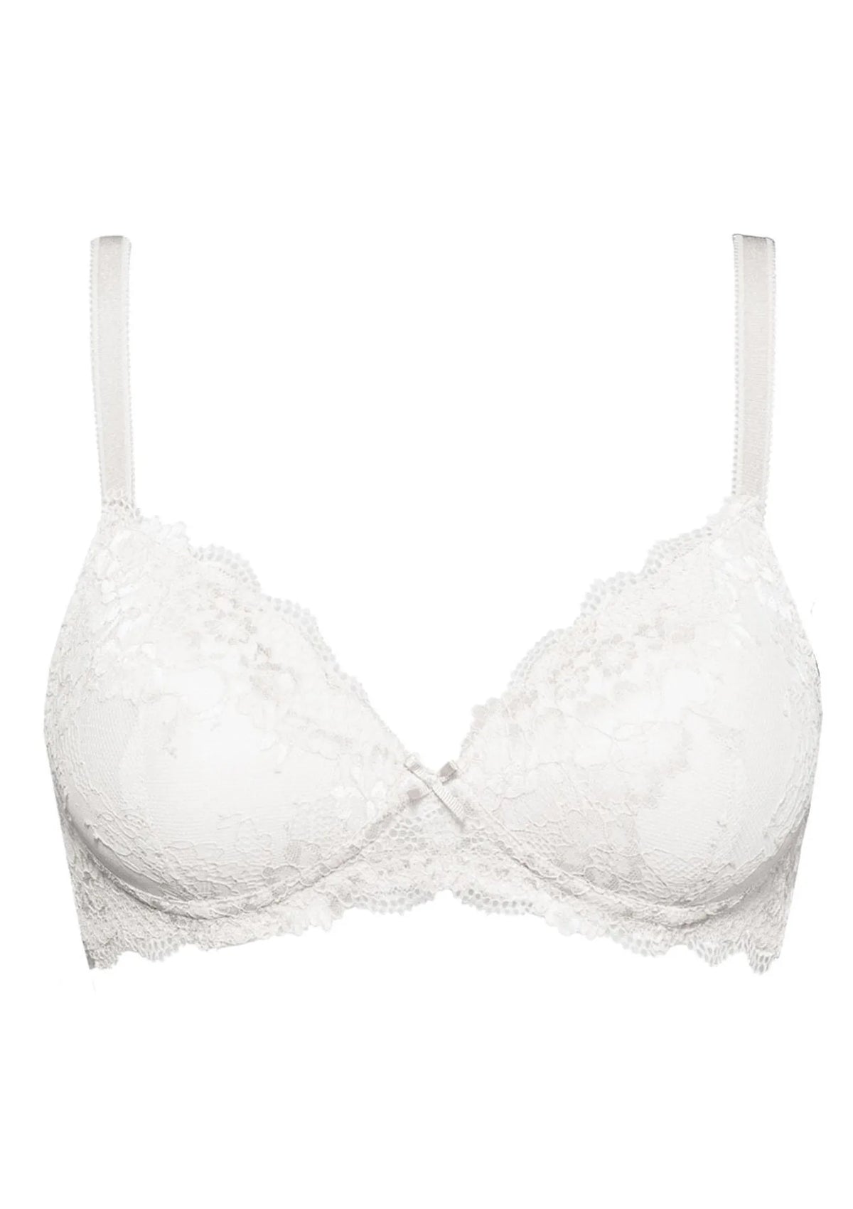 Biustonosz Wonder Lace White 2446 Sielei – koronkowy usztywniany