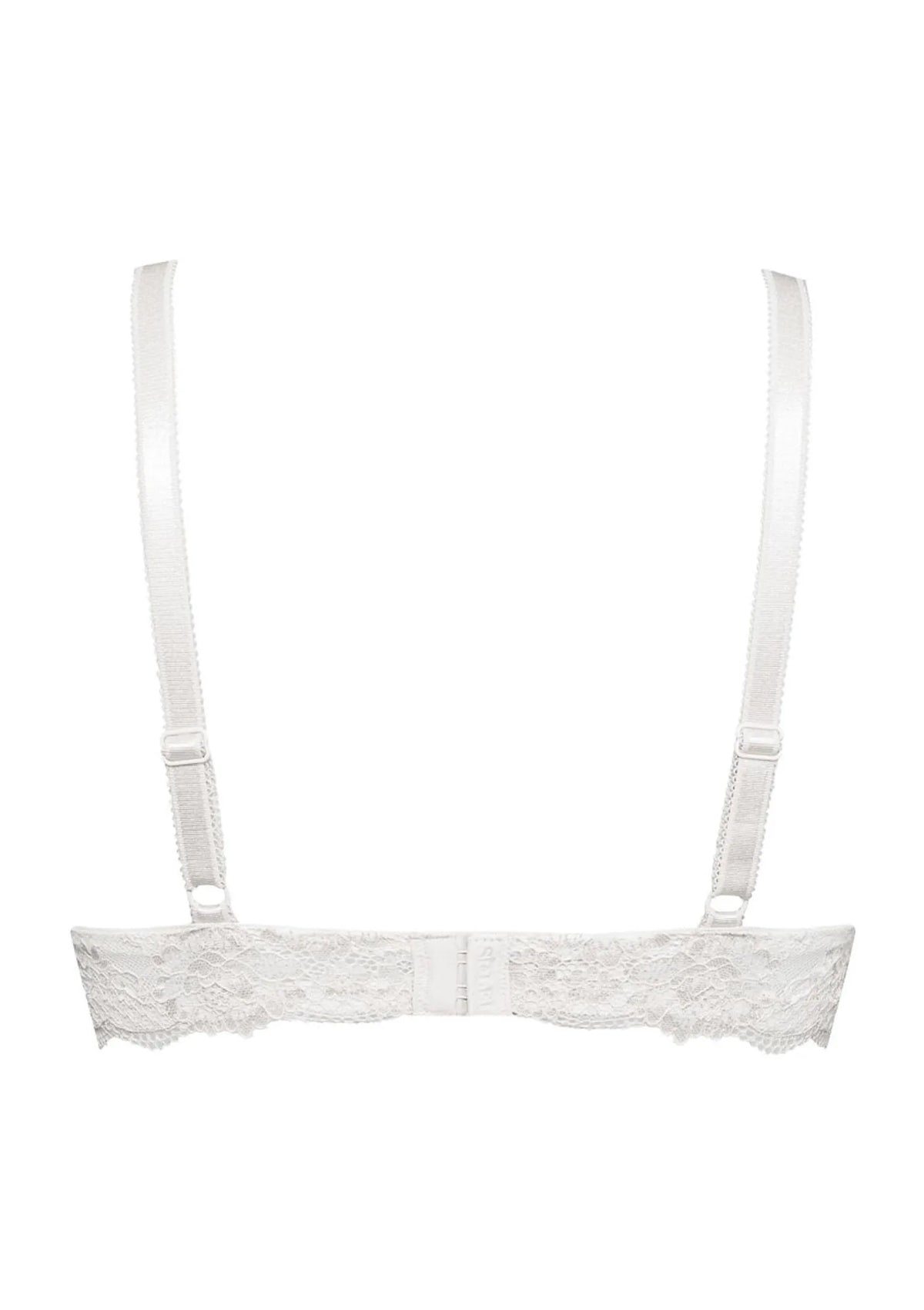 Biustonosz Wonder Lace White 2446 Sielei – koronkowy usztywniany