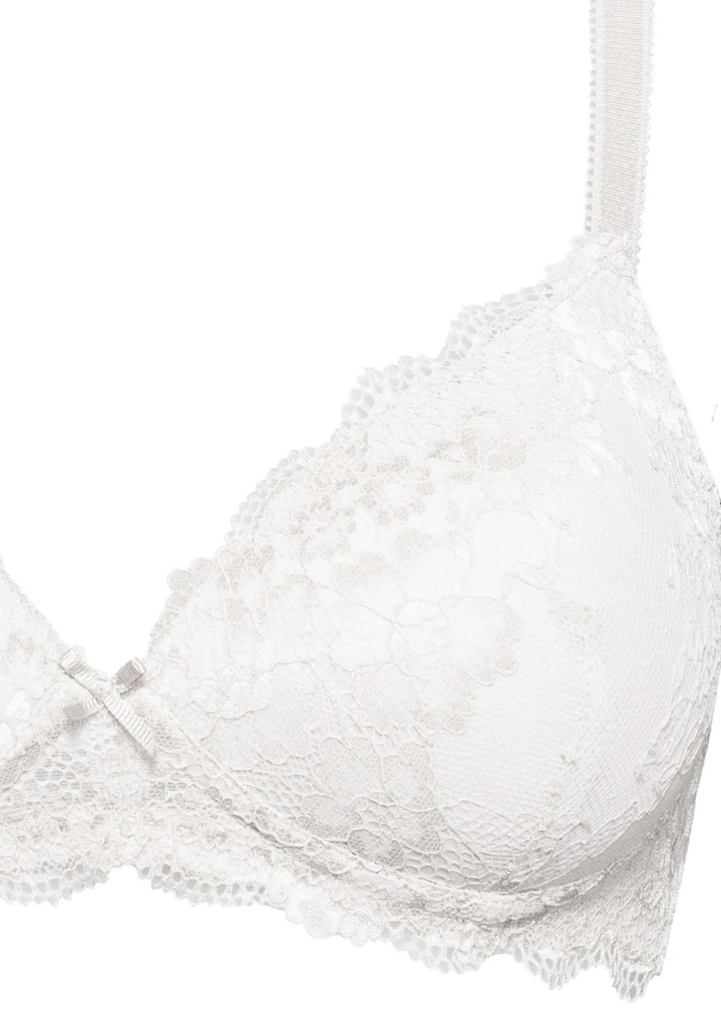 Biustonosz Wonder Lace White 2446 Sielei – koronkowy usztywniany
