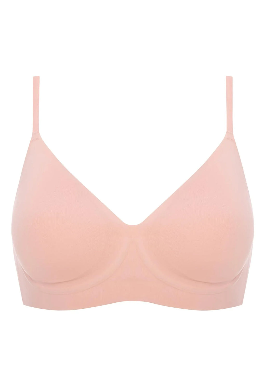 Julimex Simple T-Shirt Bra biustonosz różowy z elastyczną fiszbiną