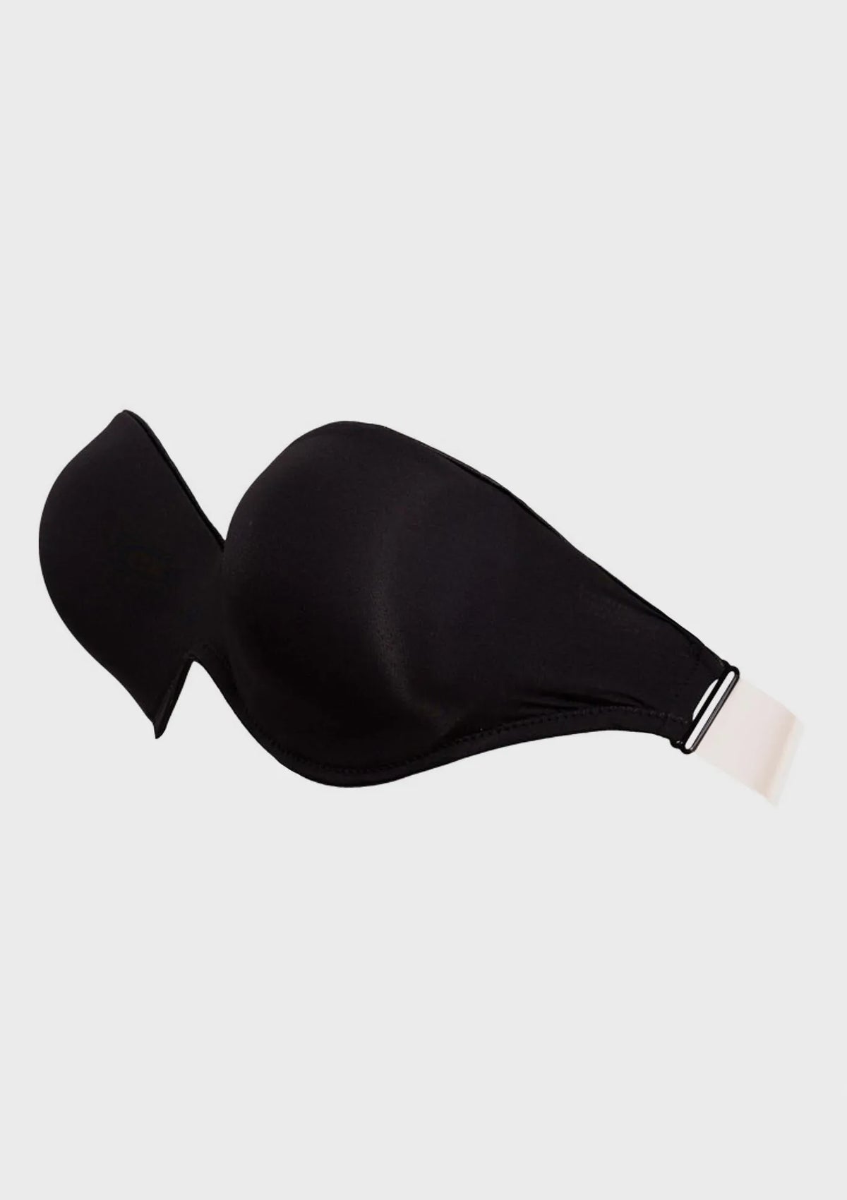 Sielei Fantastic Nero 1570 biustonosz bandeau z silikonowym tyłem