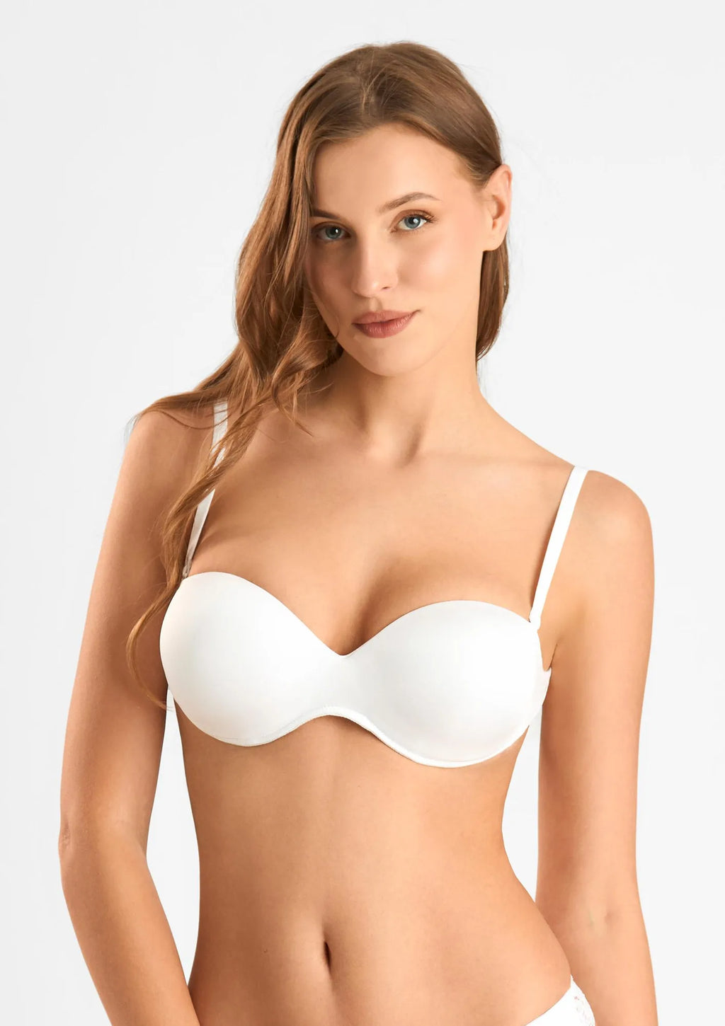 Biustonosz 1570 Fantastic White Sielei – typu bandeau