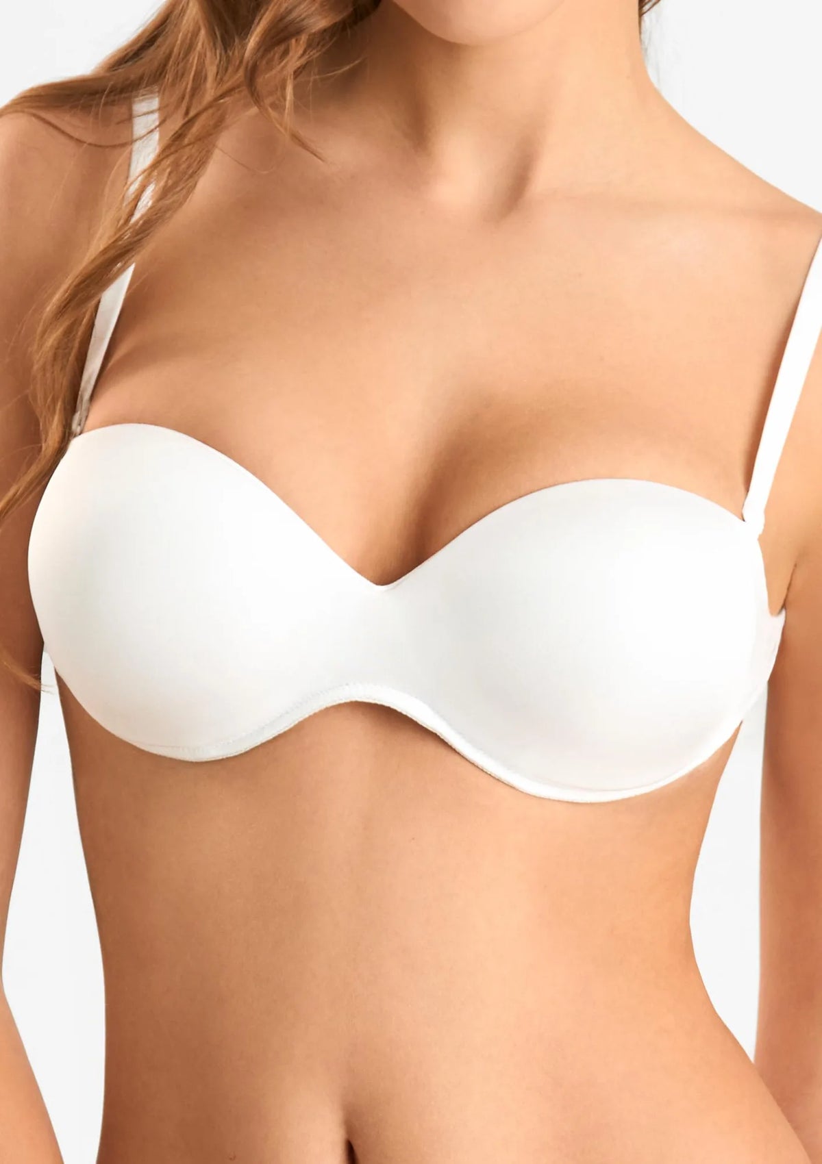 Biustonosz 1570 Fantastic White Sielei – typu bandeau