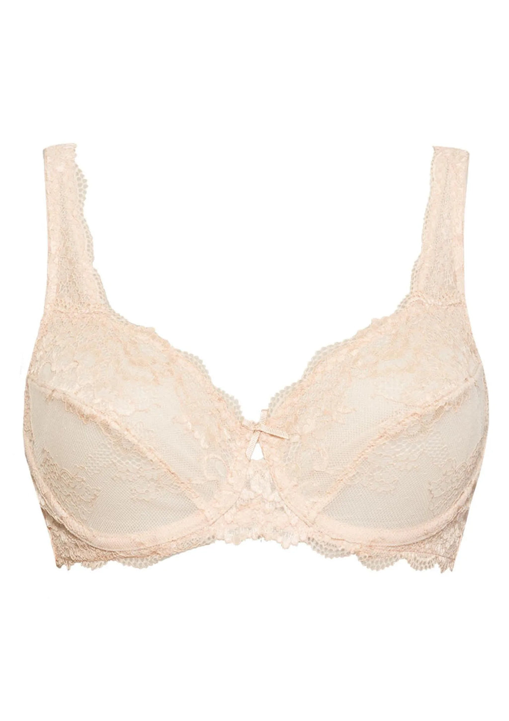 Sielei Wonder Lace 2442 miękki biustonosz koronkowy beżowej