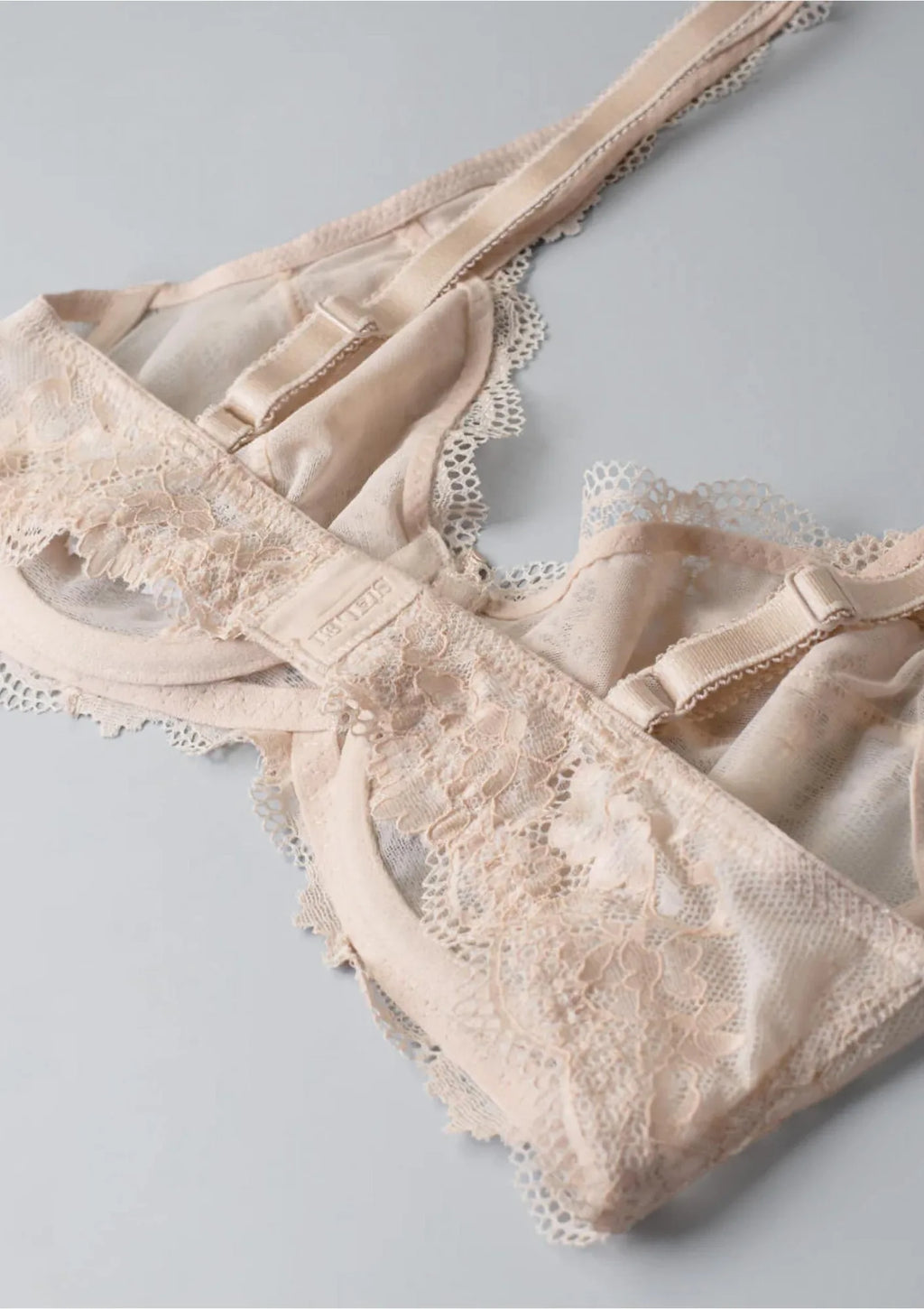 Sielei Wonder Lace 2442 miękki biustonosz koronkowy beżowej