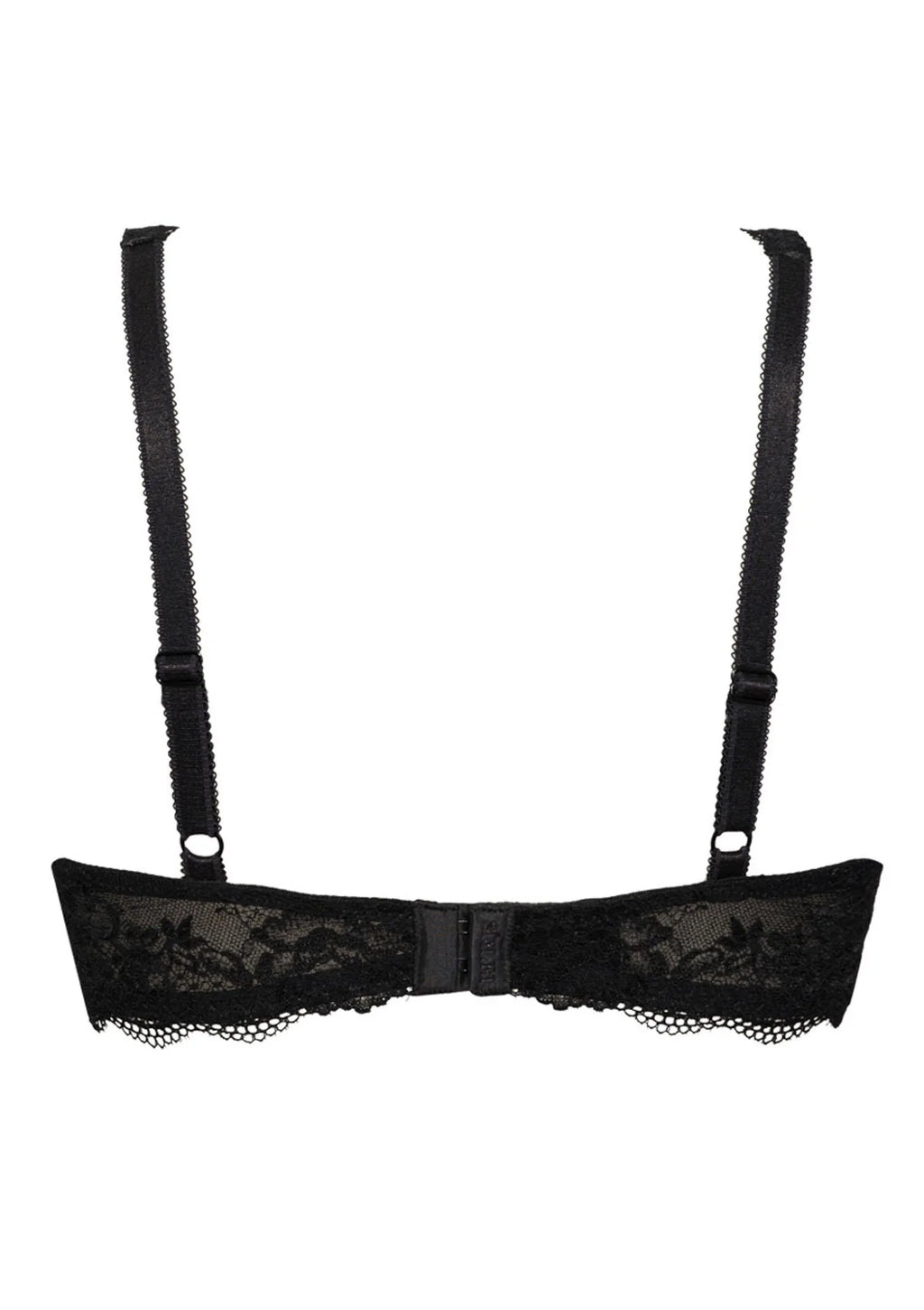 Sielei Wonder Lace 2442 miękki biustonosz koronkowy czarnej