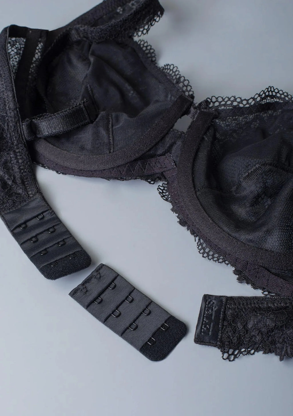 Sielei Wonder Lace 2442 miękki biustonosz koronkowy czarnej
