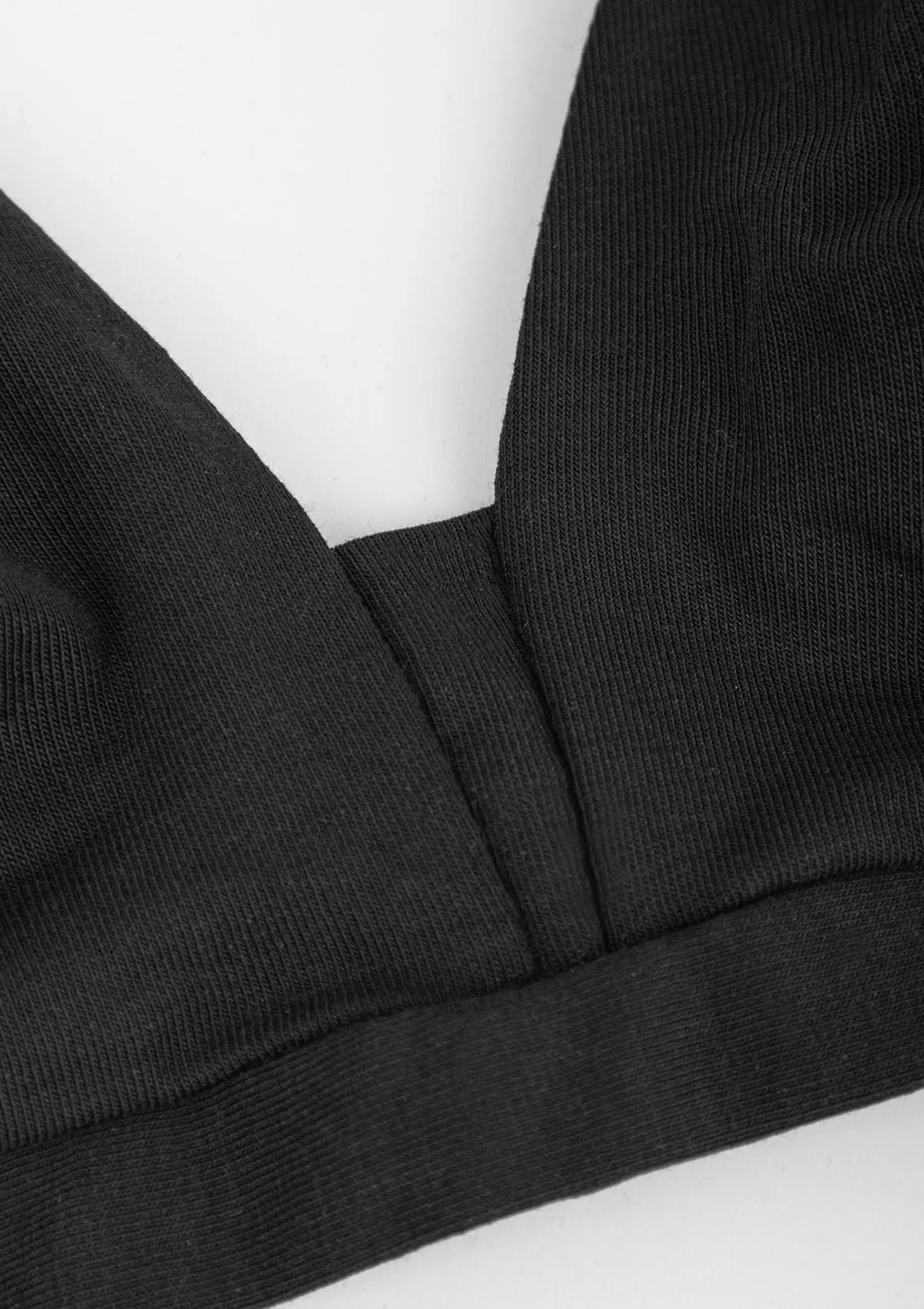 Lormar 1944 Vela Extra Cotton biustonosz czarny z bawełny organicznej