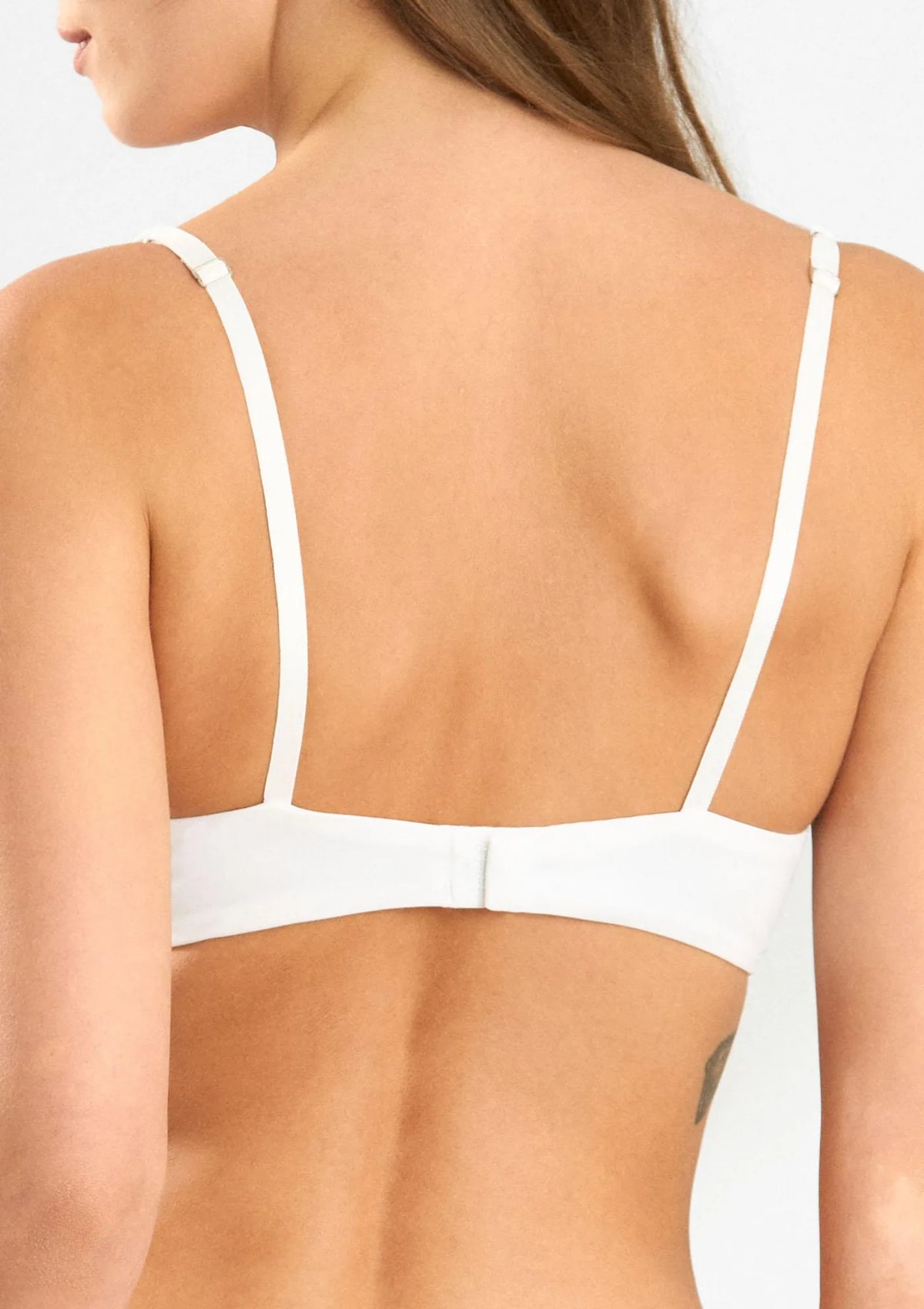 Lormar Mousse 1192 biustonosz białej miękki z mikrofibry