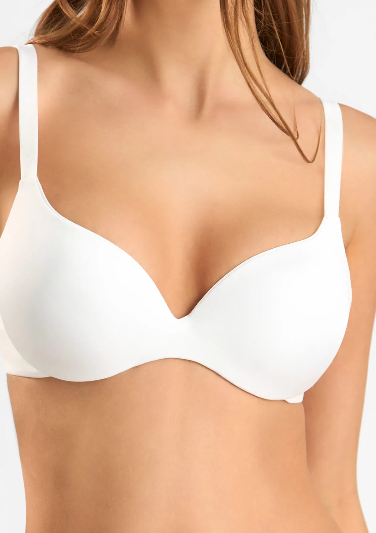 Sielei Fantastic 1368 biustonosz push-up gładki biały