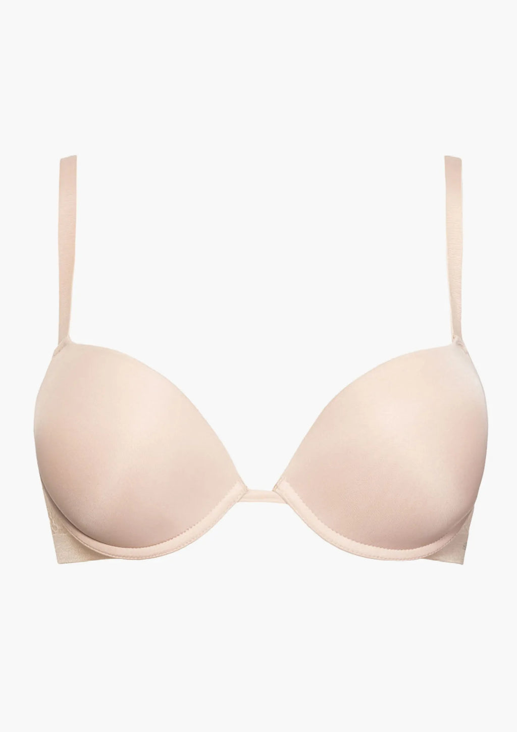 Biustonosz 2504 Sielei beżowy – push-up z żelowym wypełnieniem