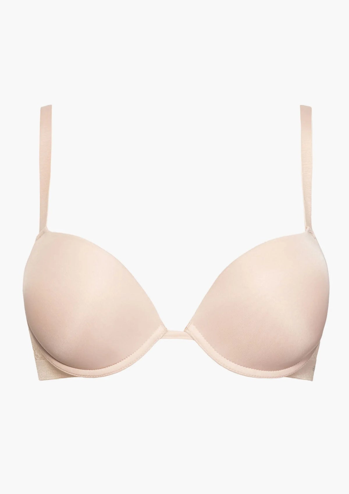 Biustonosz 2504 Sielei beżowy – push-up z żelowym wypełnieniem