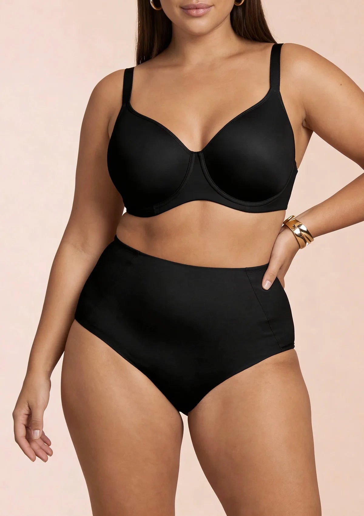 Lormar Diva 450L biustonosz spacer z fiszbinami, gładki obwód