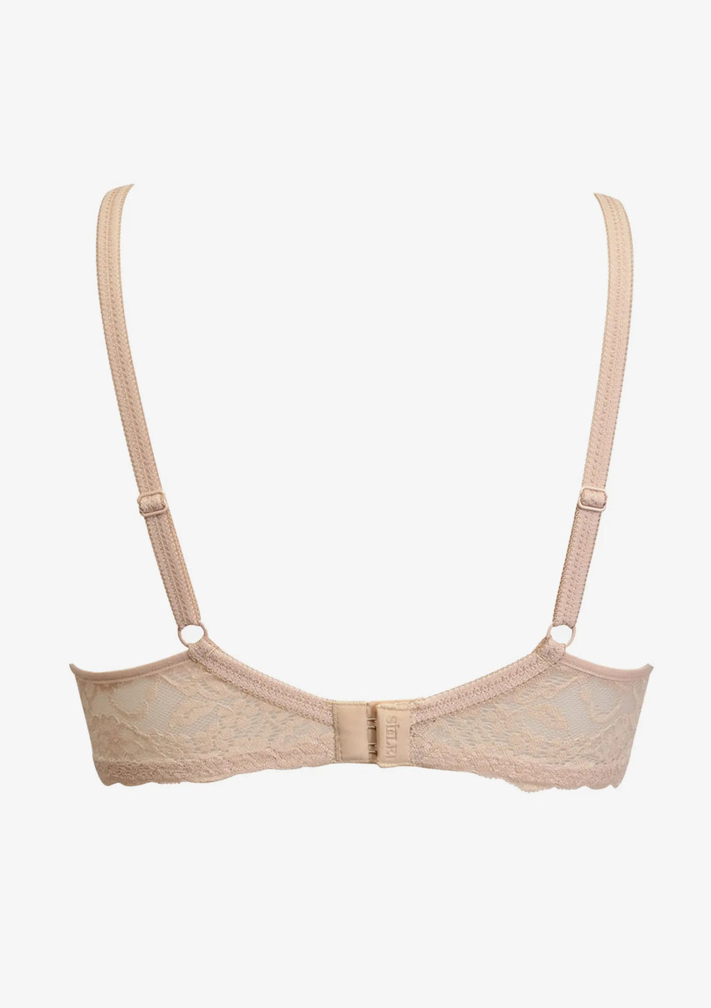 Sielei Allure 2686 biustonosz beżowy spacer z koronką