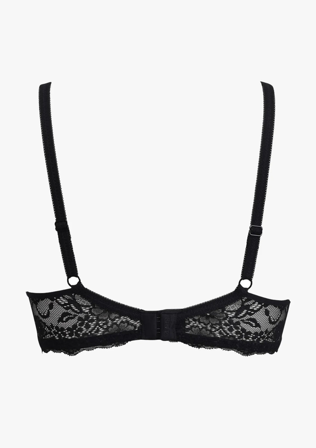 Sielei Allure 2686 biustonosz czarny spacer z koronką