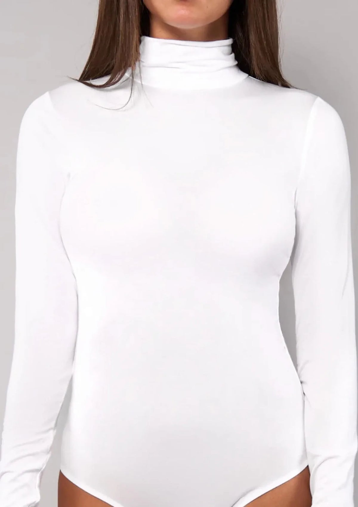 Sielei Today 6018 body białe z półgolfem z modalu