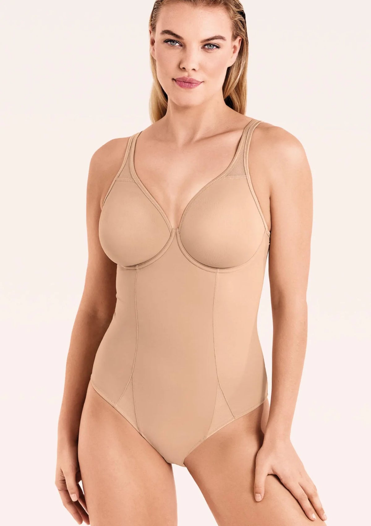 Body modelujące Infiore New Sara Microshape z fiszbinami