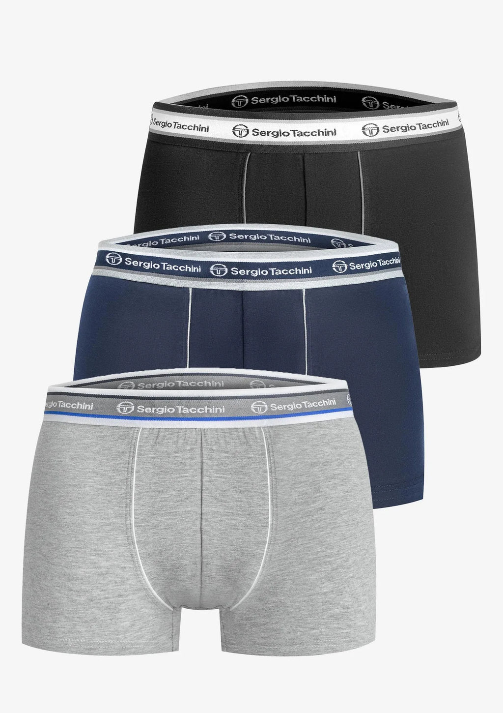 Sergio Tacchini 9000 bokserki męskie, zestaw 3 par