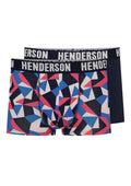 Shield Henderson – bokserki męskie bawełniane (2pack) gładkie