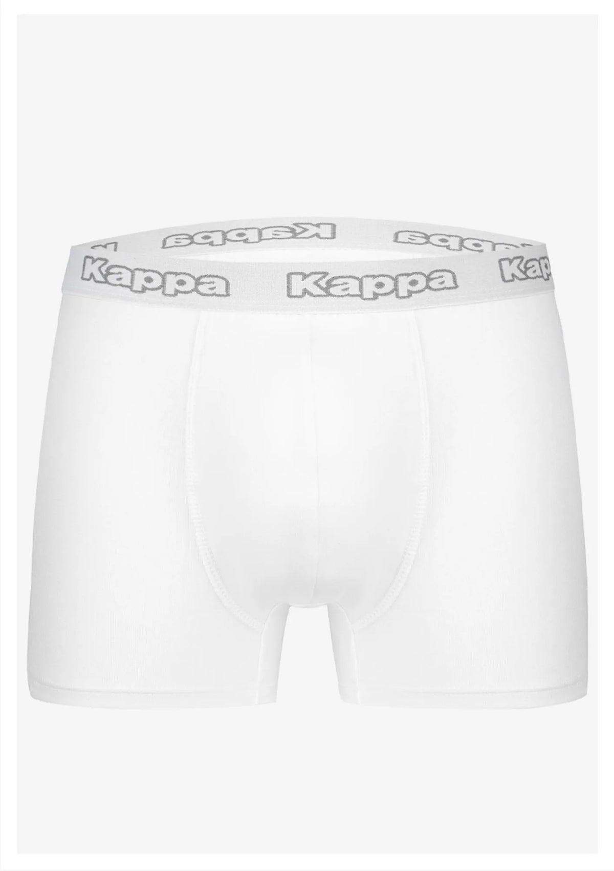 Bokserki męskie 3pack Kappa K1221 białe – bawełniane klasyczne logowana