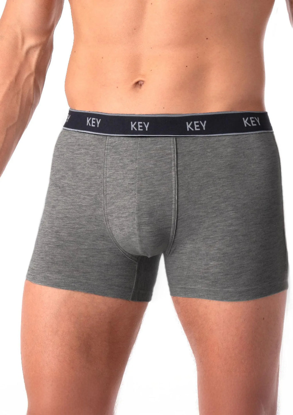 Bokserki Key MXH 222 klasyczne, gładkie
