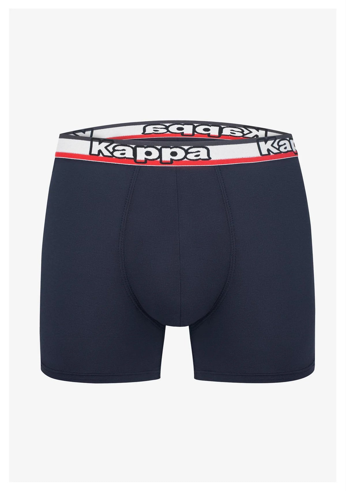 Bokserki męskie Kappa K1214 sportowe z bawełny, 2 szt. granatowe
