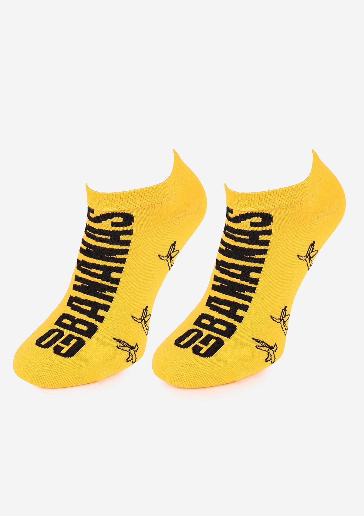 Niskie skarpetki męskie Footies Go Bananas Marilyn z bawełny