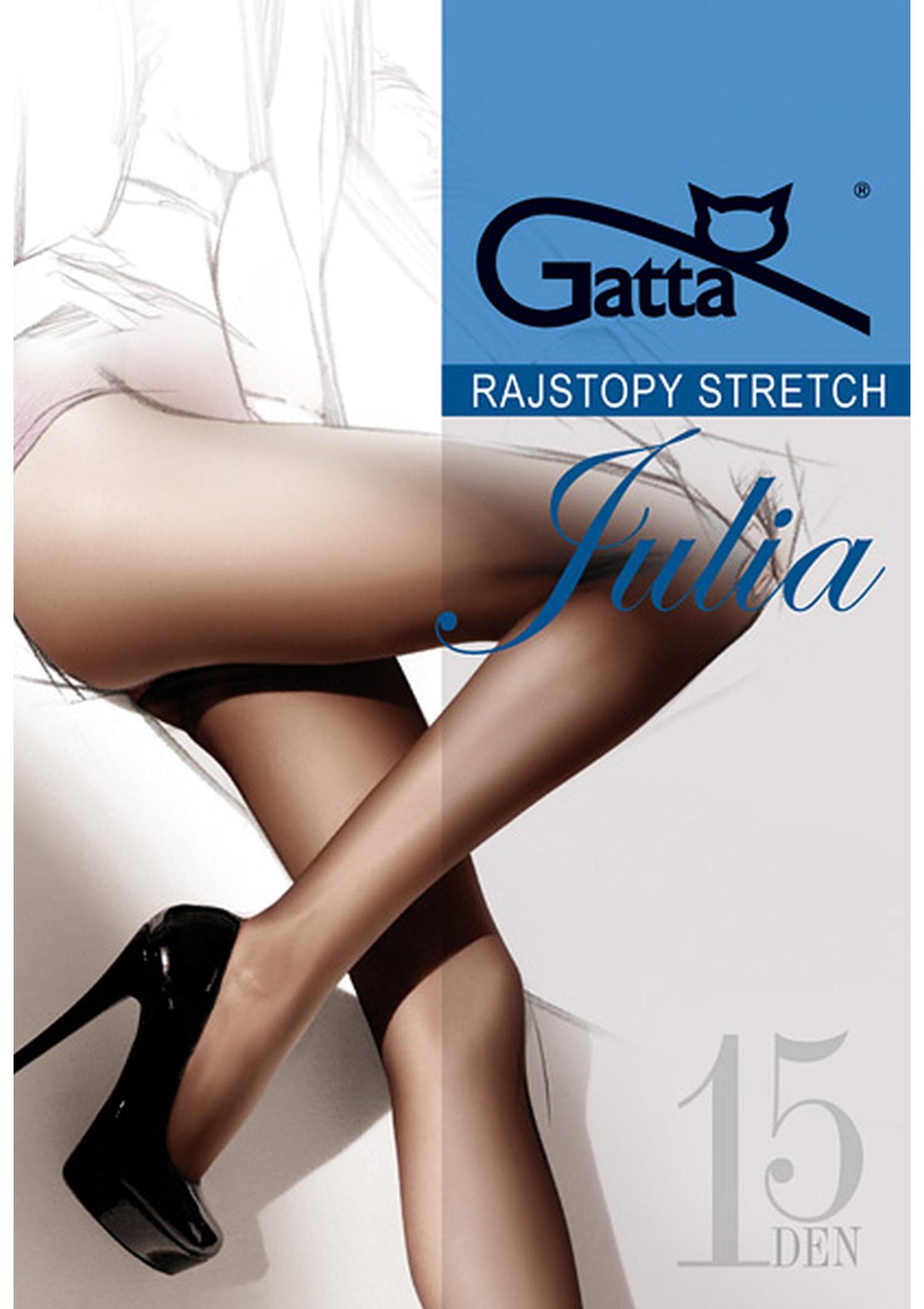 Klasyczne rajstopy damskie Gatta Stretch