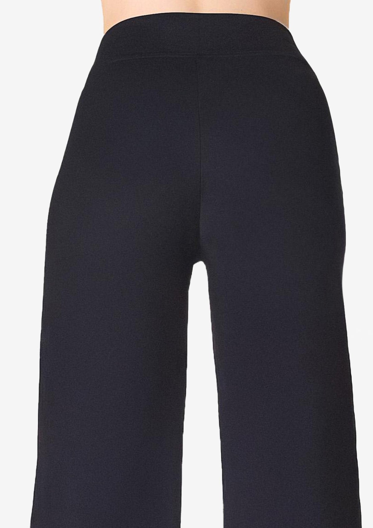 Legginsy damskie Marilyn Palazzo Perfect, wysoki stan, rozszerzana nogawka