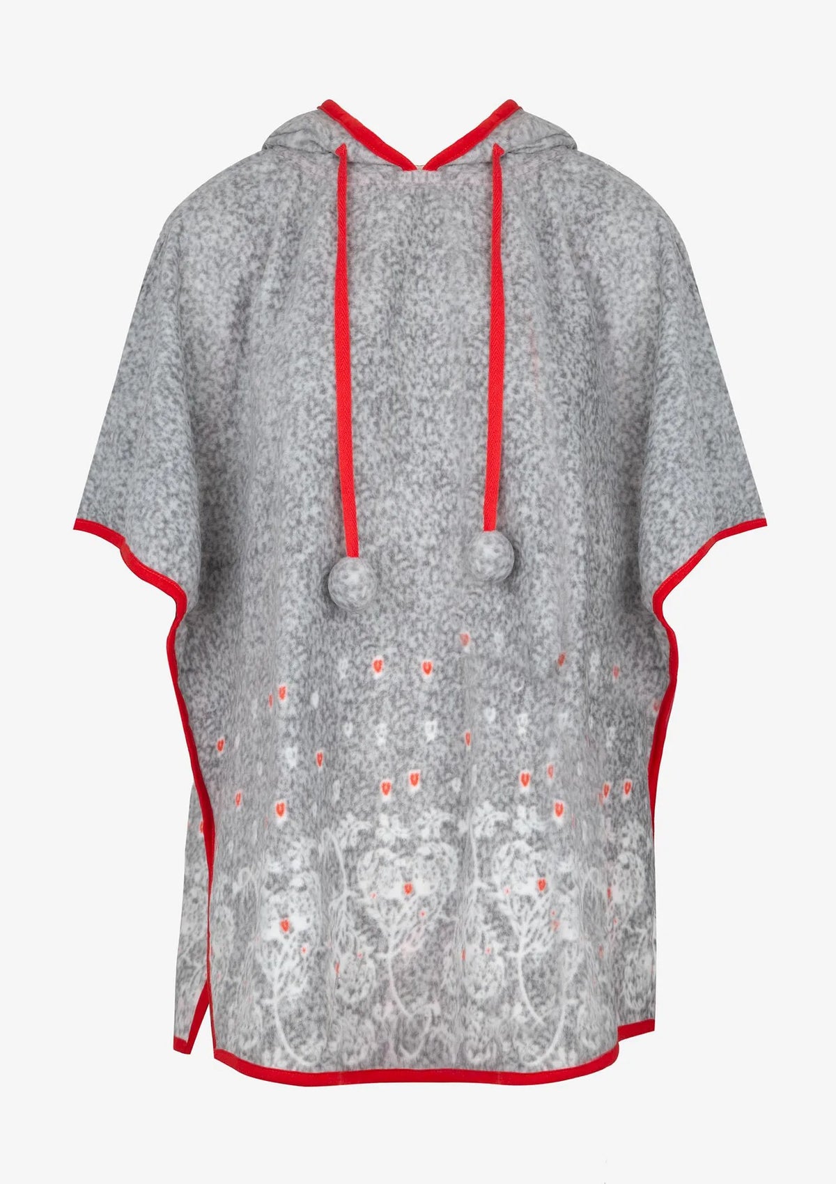 Homewear LHP 088 – ciepłe poncho damskie