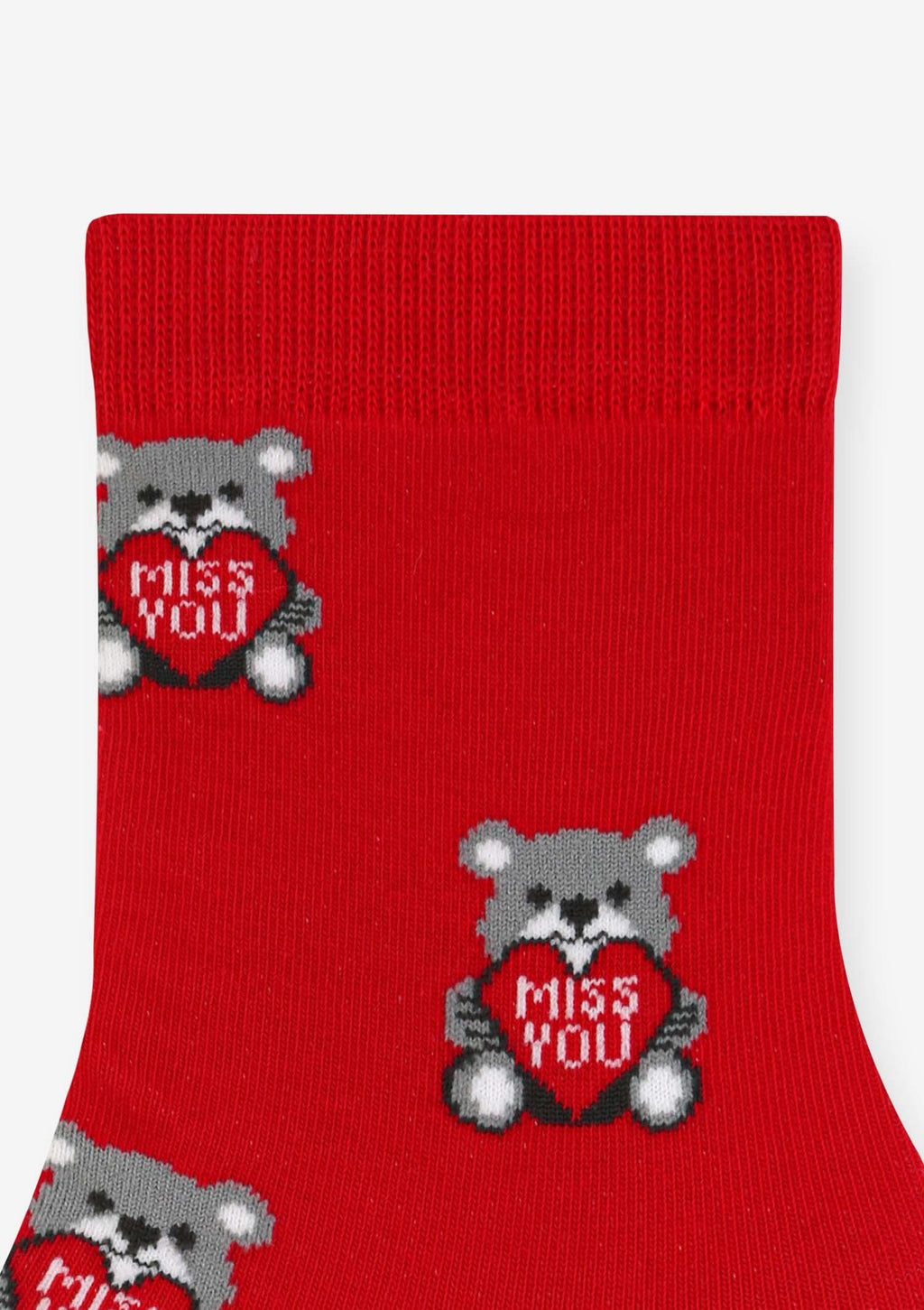 Skarpetki damskie bawełniane z misiami i serduszkami Marilyn Valentine Bear