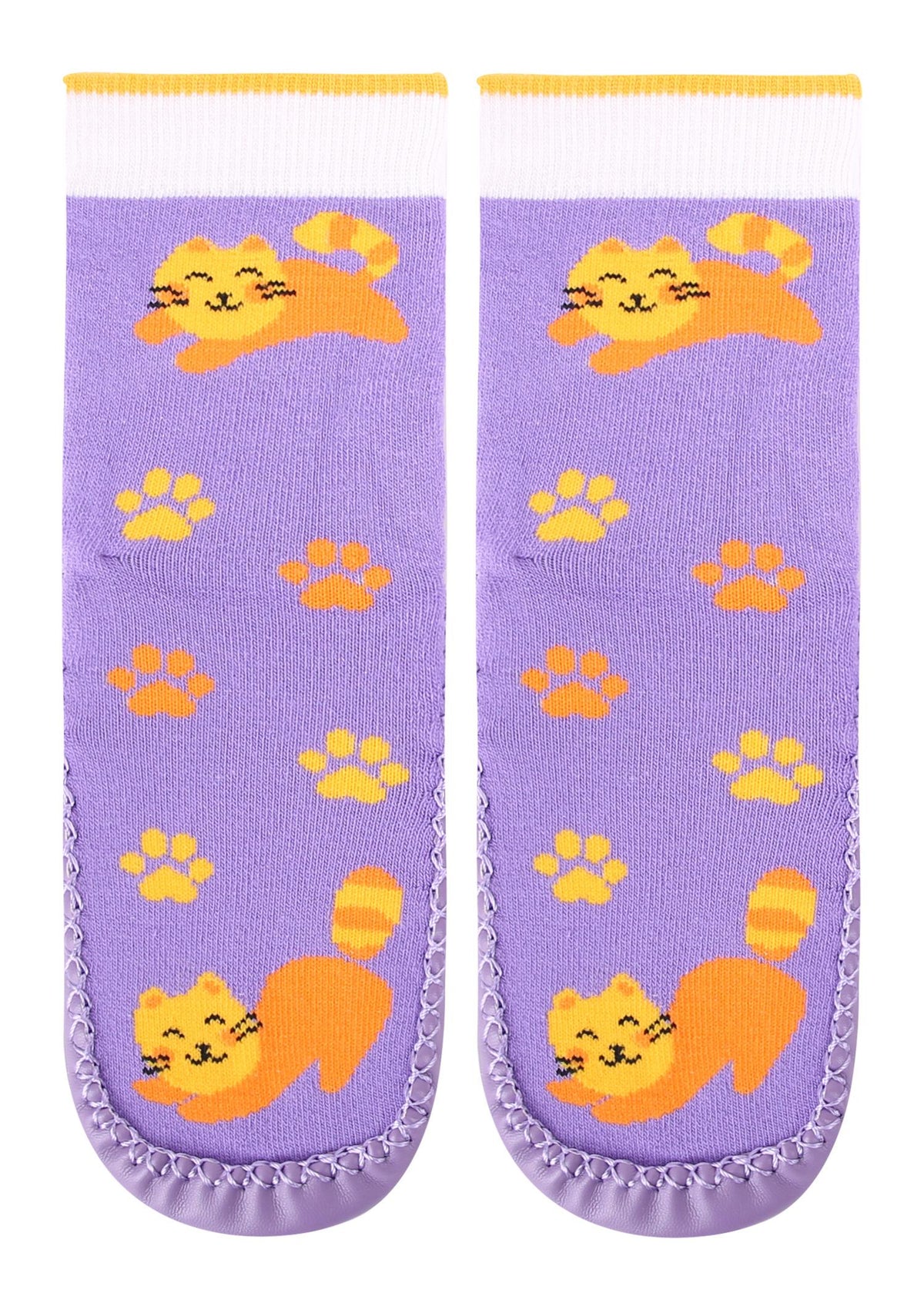 Skarpetki ze skórzaną podeszwą Home Socks dla dziewczynek Marilyn, bawełna