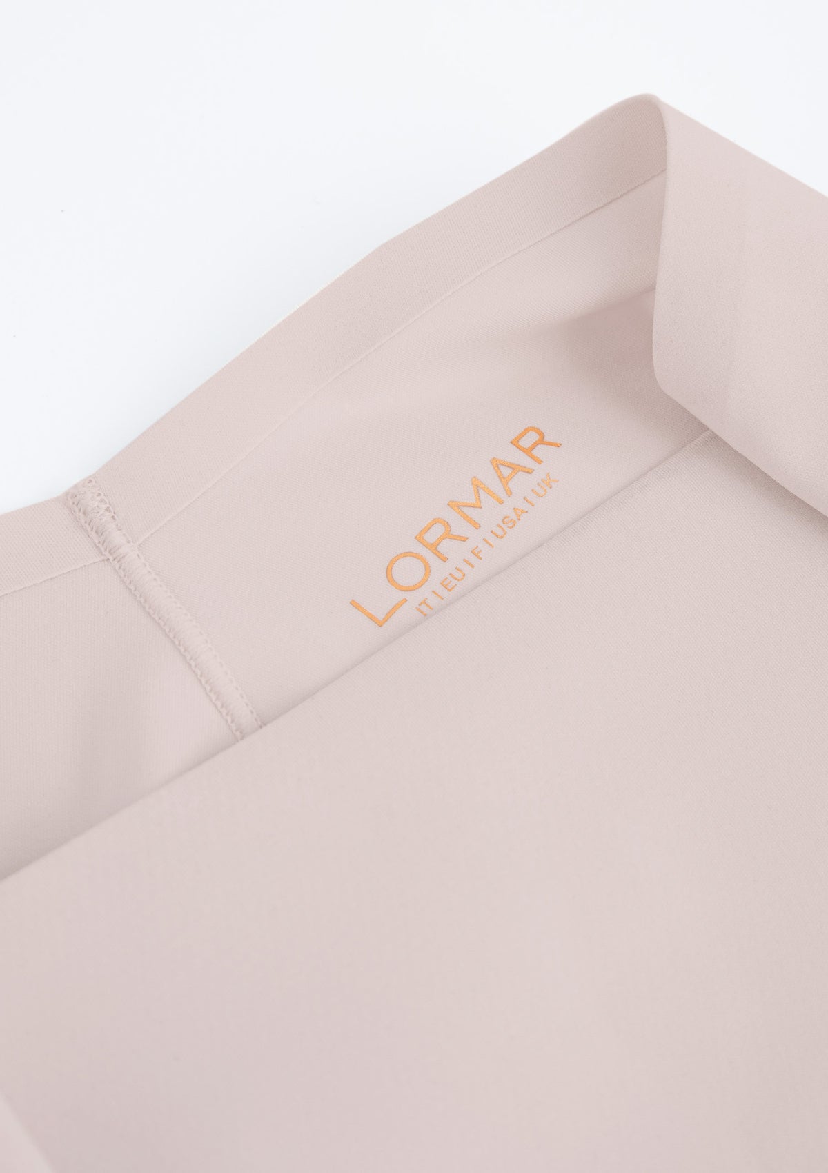 Figi bezszwowe z wysokim stanem 445 Lormar Touch, brudny róż