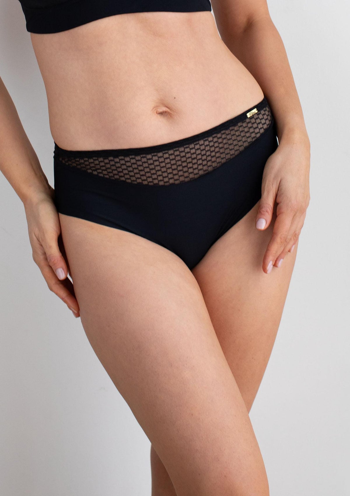 Figi damskie Kleo Prime Active 3491 z mikrofibry w sportowym stylu