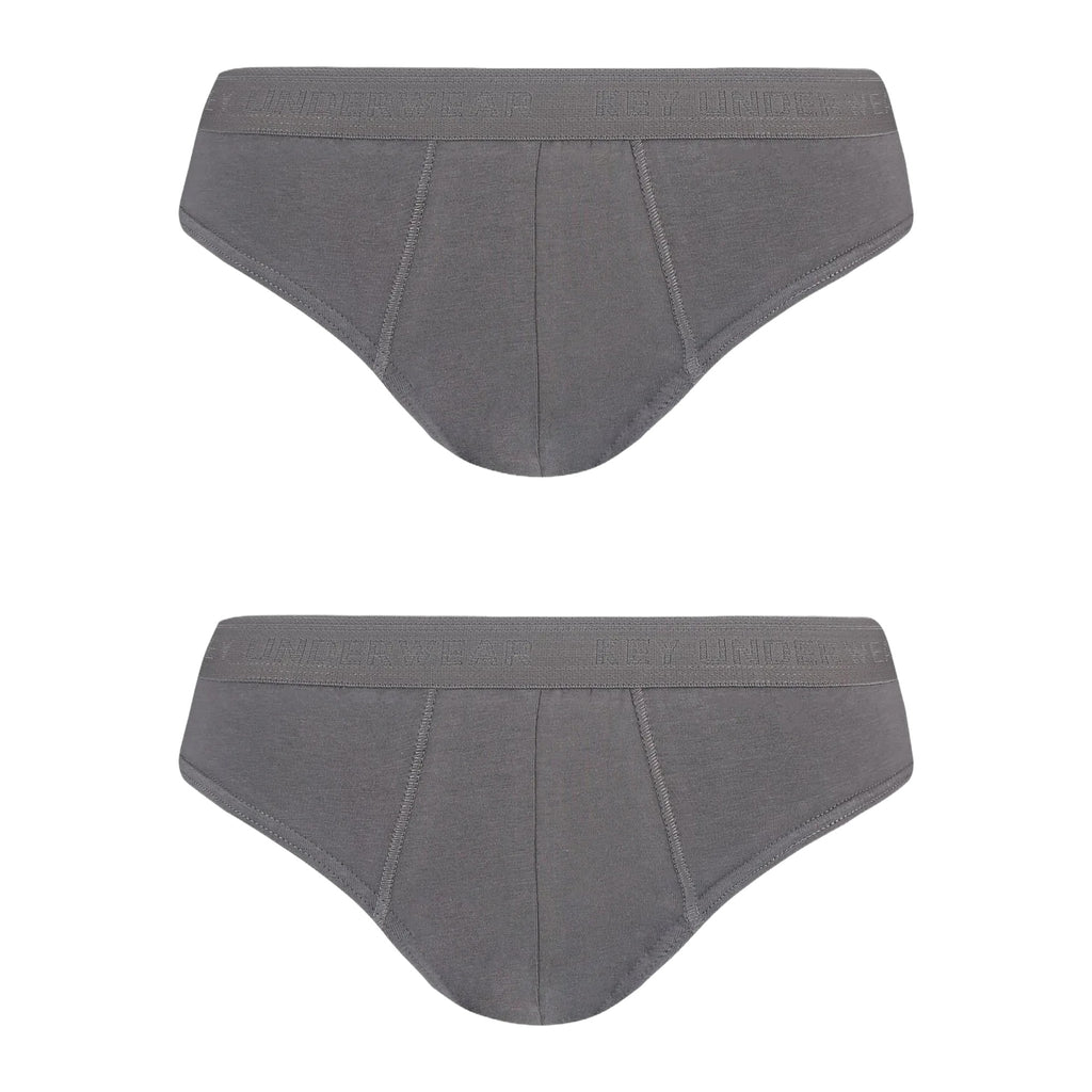 Slipy męskie Key MPP 017 niskie, bawełniane, 2 pack