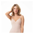 Julimex Cami Top Bra top z wbudowanym biustonoszem beżowy