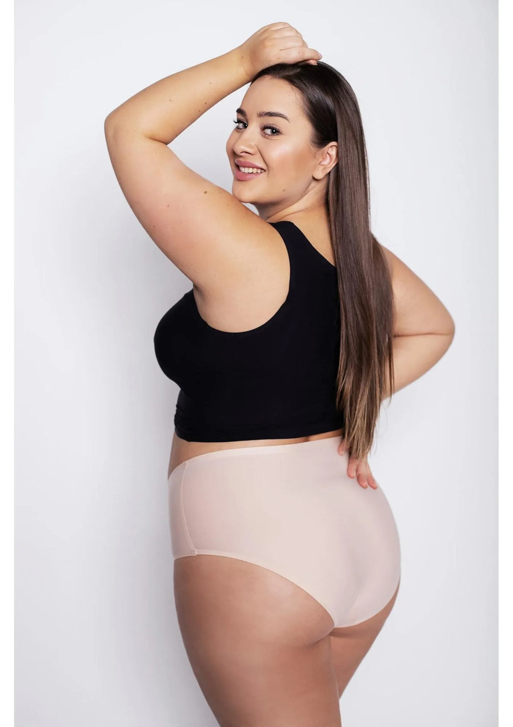 Figi damskie Flexi One Maxi Plus – elastyczne wysokie size