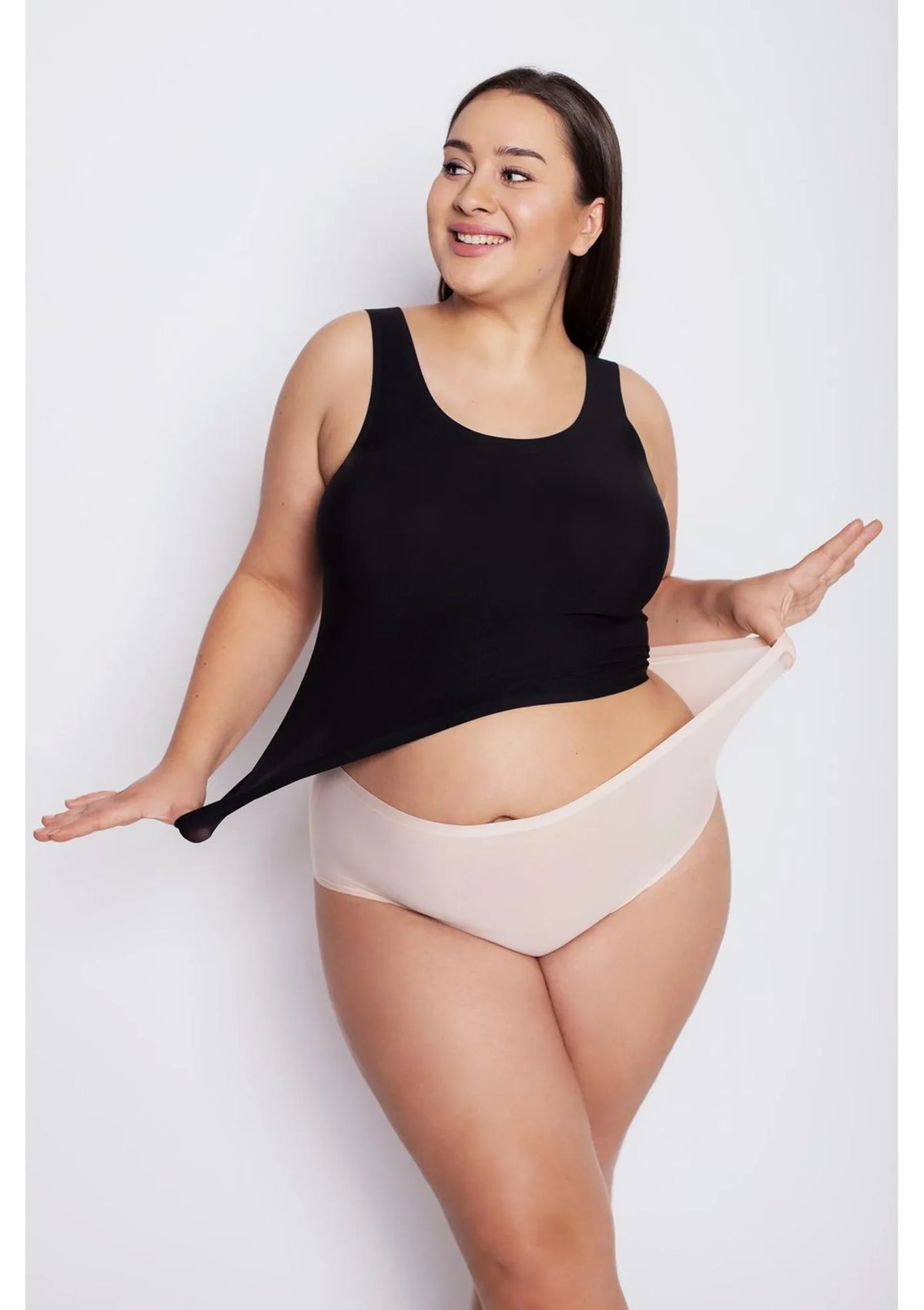Figi damskie Flexi One Maxi Plus – elastyczne wysokie size