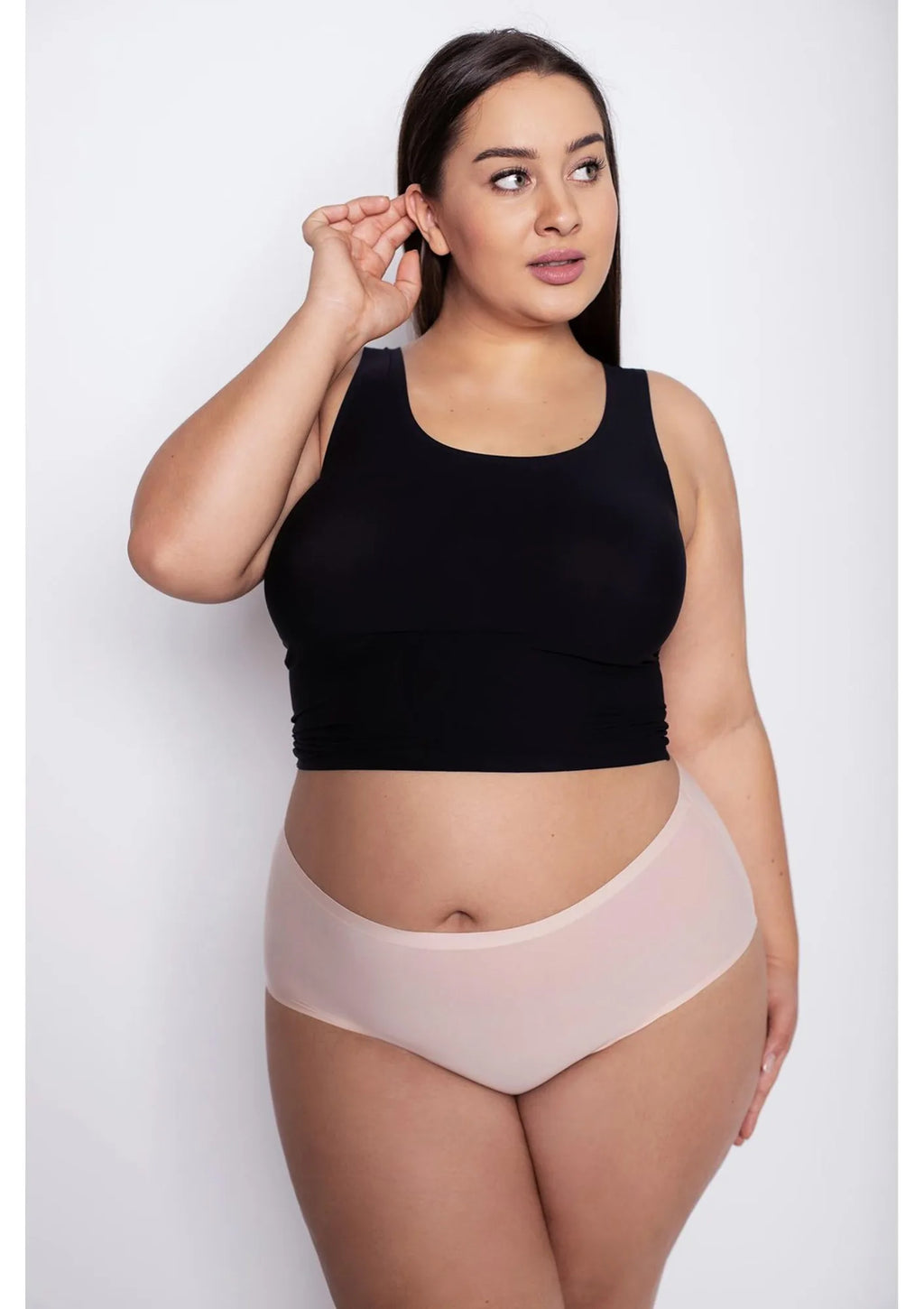 Figi damskie Flexi One Maxi Plus – elastyczne wysokie size