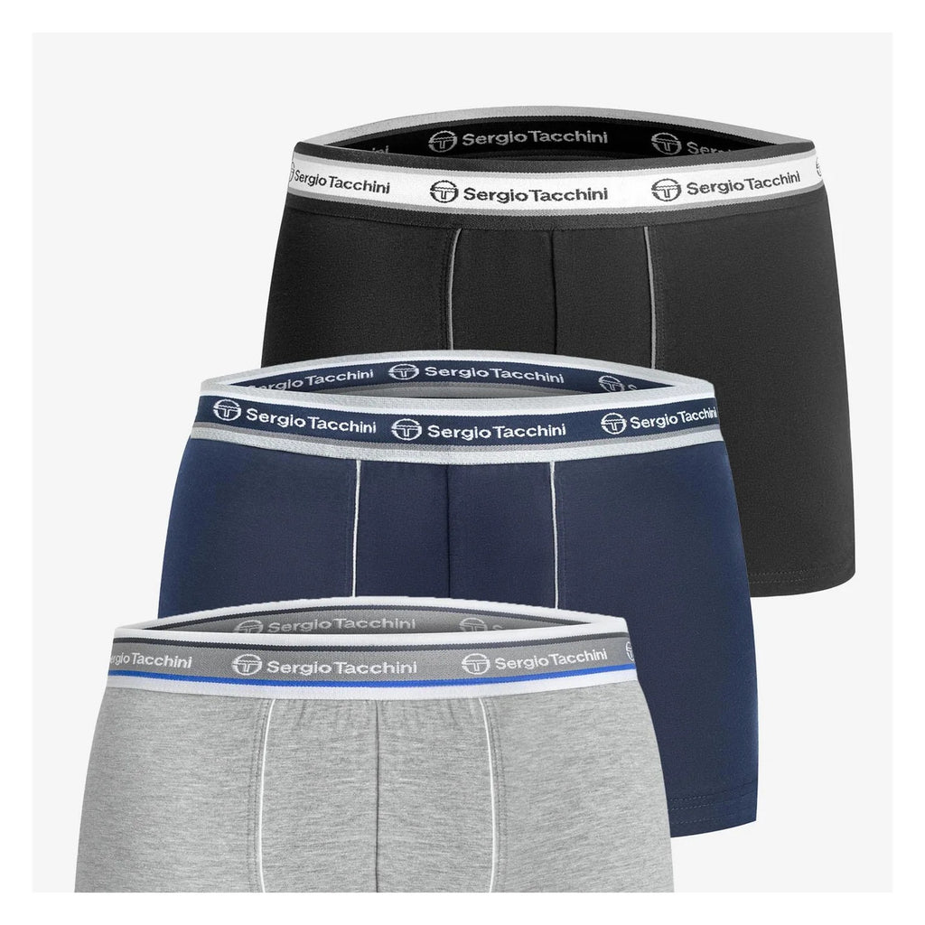 Sergio Tacchini 9000 bokserki męskie, zestaw 3 par