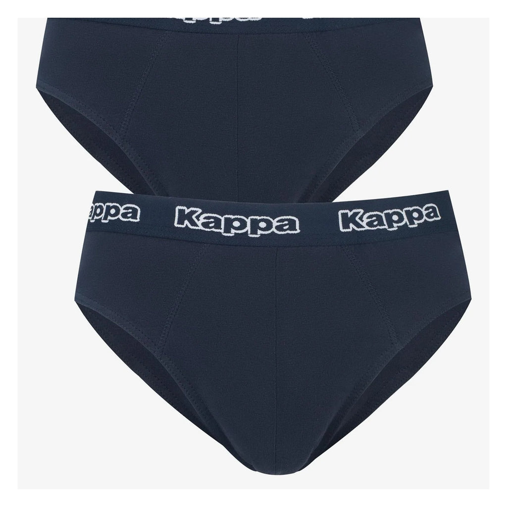 Slipy męskie Kappa K1111 granatowe – bawełniane w sportowym stylu