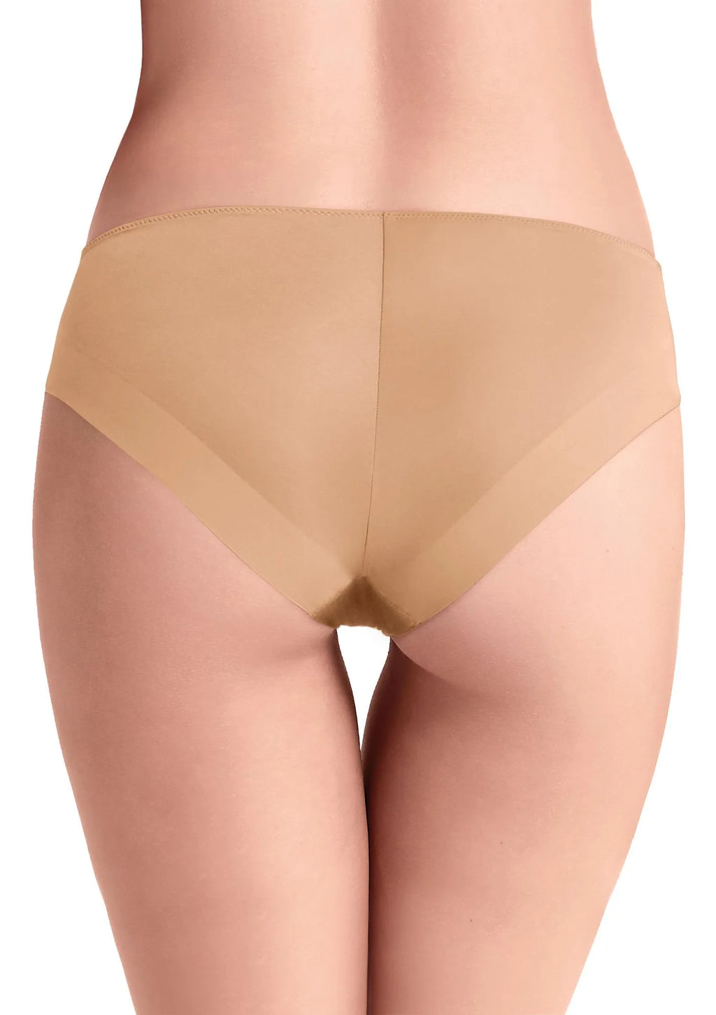 Lormar One figi bezszwowe midi z gładkiej mikrofibry, Golden