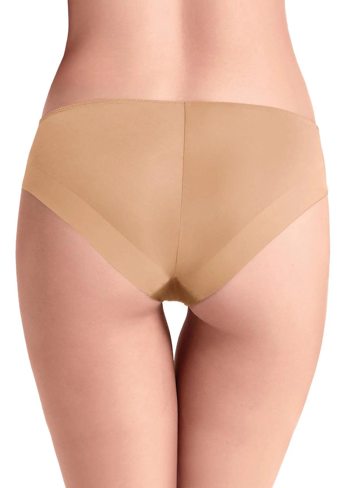 Lormar One figi bezszwowe midi z gładkiej mikrofibry, Golden