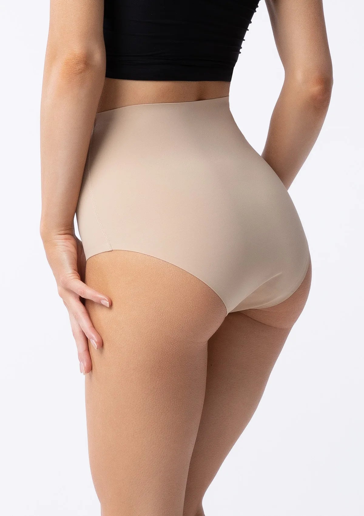 Julimex Amber Maxi High – figi z bardzo wysokim stanem beżowe