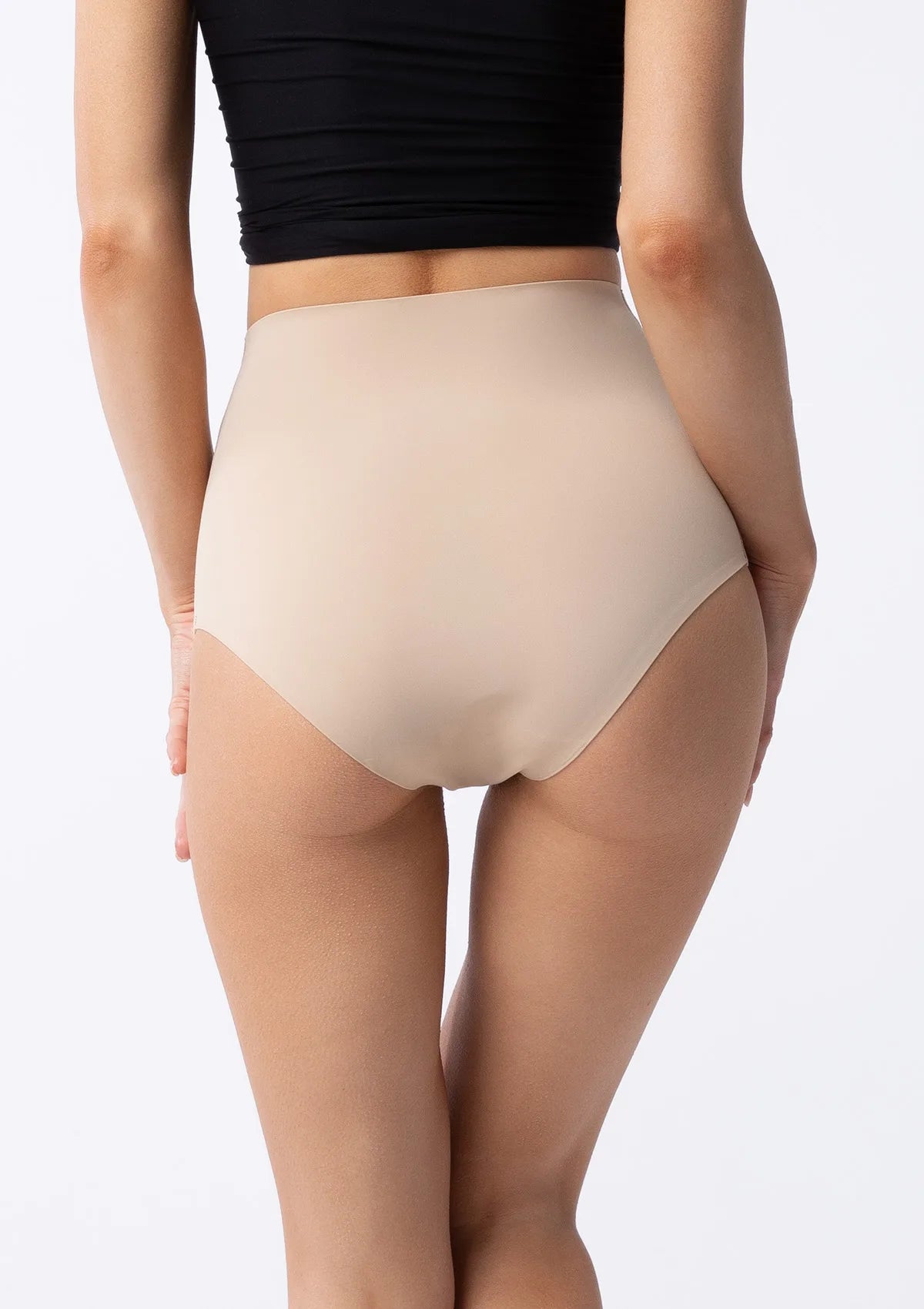 Julimex Amber Maxi High – figi z bardzo wysokim stanem beżowe