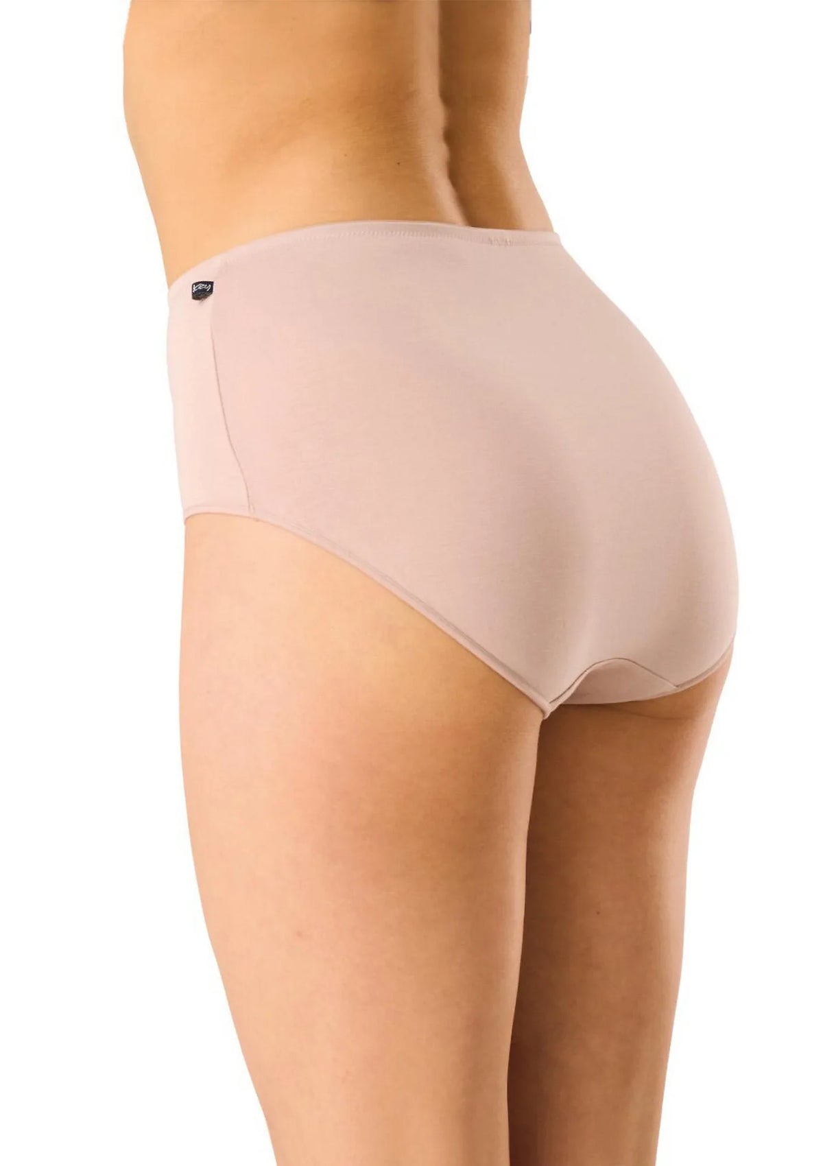 Key LPF 006 figi maxi bikini beżowe bambusowe, 2 pary, wysoki stan