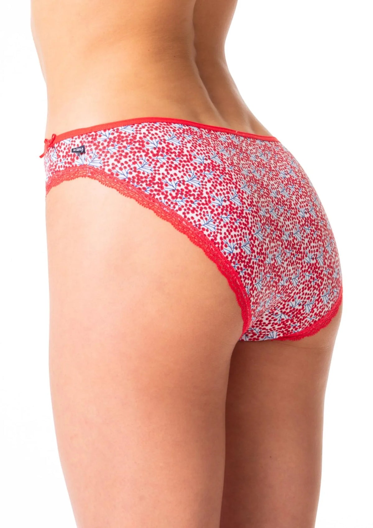 Key LPR 548 figi mini bikini w roślinne wzory, 2 pack