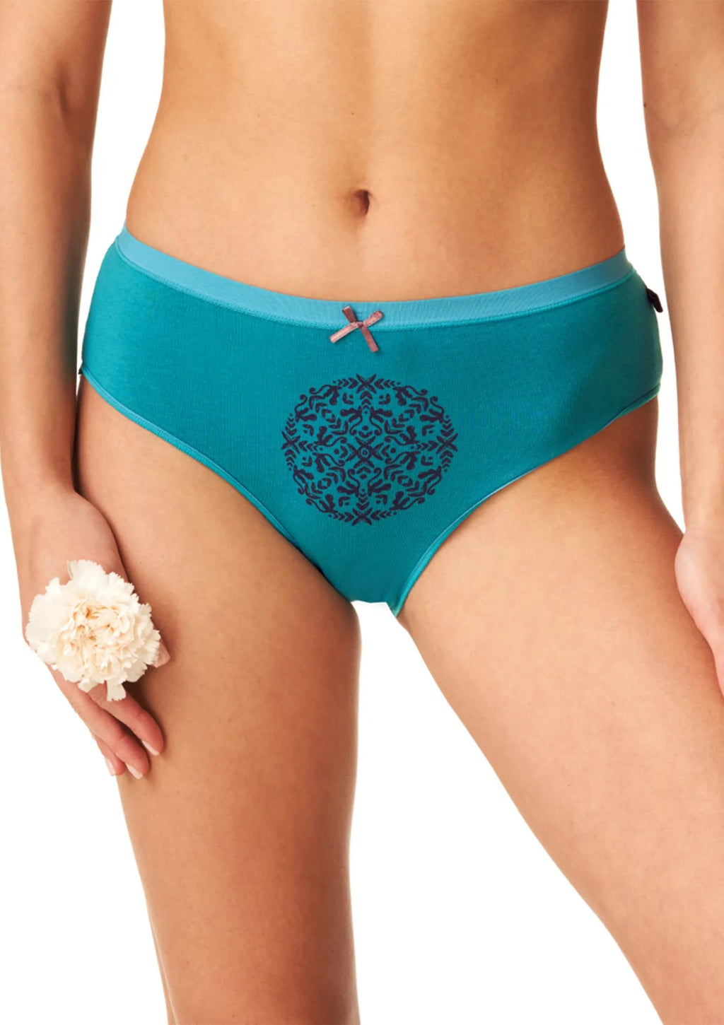 Key LPC 972 figi turkusowym midi bikini w intensywnym turkusie, 2 pack