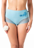 Key LPF 783 figi maxi bikini z koronkowymi nogawkami, 2 pack